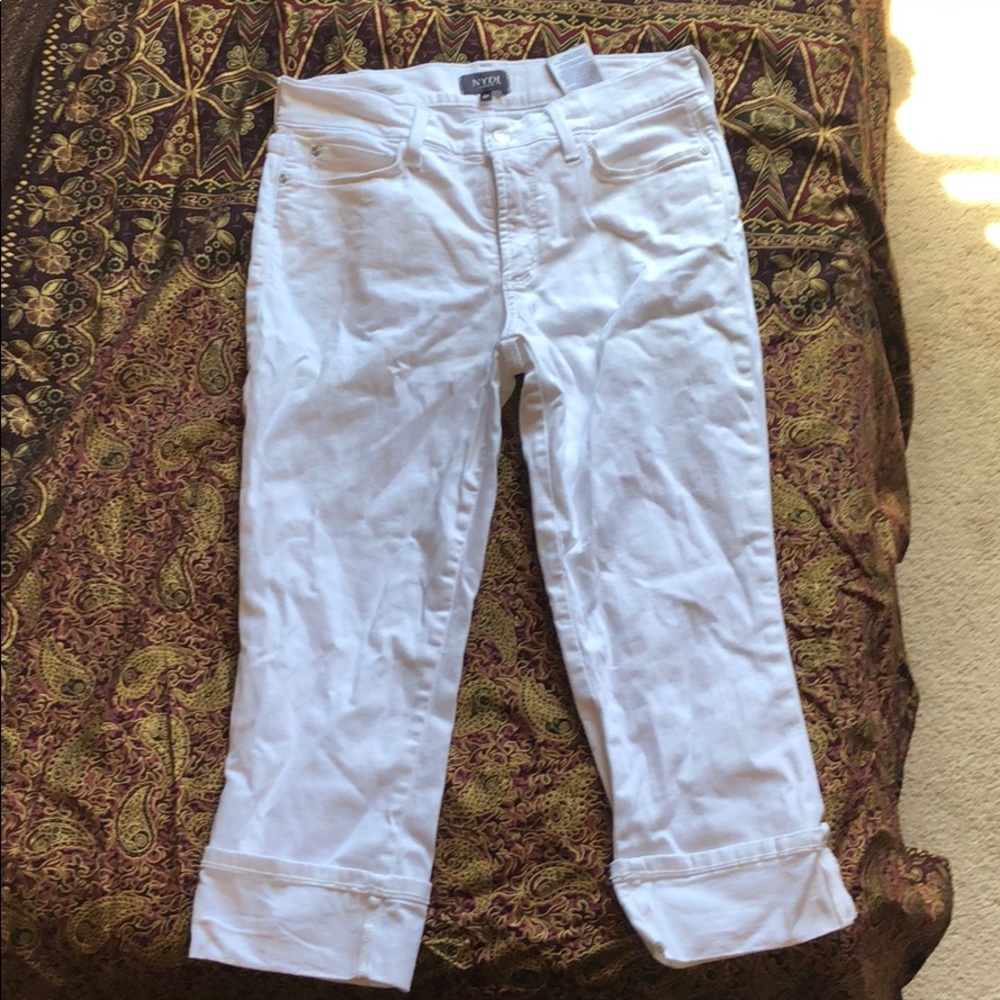 NYDJ Wide Cuff Capri